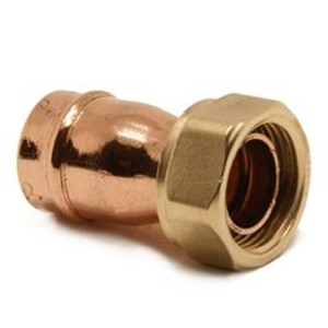 Yorkshire 15mmx1/2" Straight Tap Connector