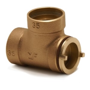 Yorkshire 54mm Waste Tee C/E YP363