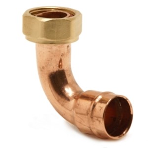 Yorkshire 15mmx1/2" Bent Tap Connector YP63