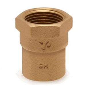 Yorkshire 54mmx2" Straight Connector CU/FI YP2