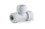 Hep2O 15mm Equal Tee G4 White HD10/15W