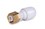 Hep2O 15mmx1/2" Tap Connector Straight White HD25A/15W