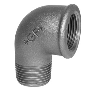 3/8" Hex Nipple Black 280-B