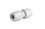 Hep2O 15mm Straight Coupling G4 White HD1/15W