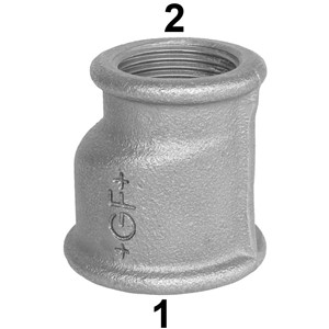 1x3/4" Reducer Eccentric Black 260-B