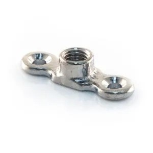 10mm Backplate FEMALE Chrome Plated