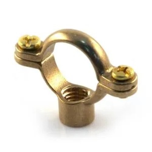 28mm Socketed Munsen Ring Tapped Brass