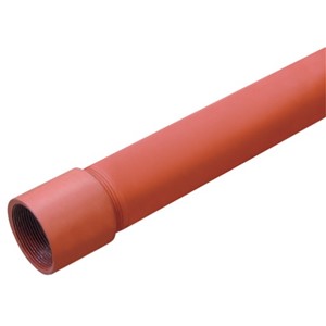 3" (88.9) 3.25m Tube TR1 Half Random Red Heavy Screwed & Socketed