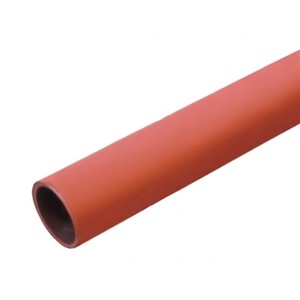 2.1/2" (76.1) 3.25m Tube TR1 Half Random Red Heavy P/E EN10255