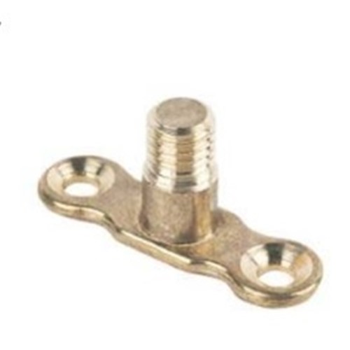 10mm Backplate MALE Extended Brass