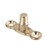 10mm Backplate MALE Extended Brass