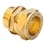 TGL 42mmx1.1/2" Coupling Compression C/MI Brass