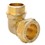 TGL 35mmx1.1/4" Elbow Compression C/MI Brass