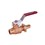 Crane 1/2" Ball Valve M/HU Bronze D171/MHU WRAS