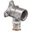 Uponor MLCP 16mmx1/2" Wall Plate Elbow 1070639