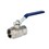 TGL 1/4" Ball Valve PN32 Nickel Plated 54BL WRAS
