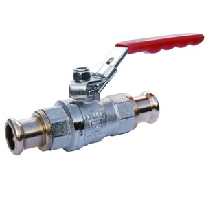 Pegler 15mm Ball Valve Press Brass PS500